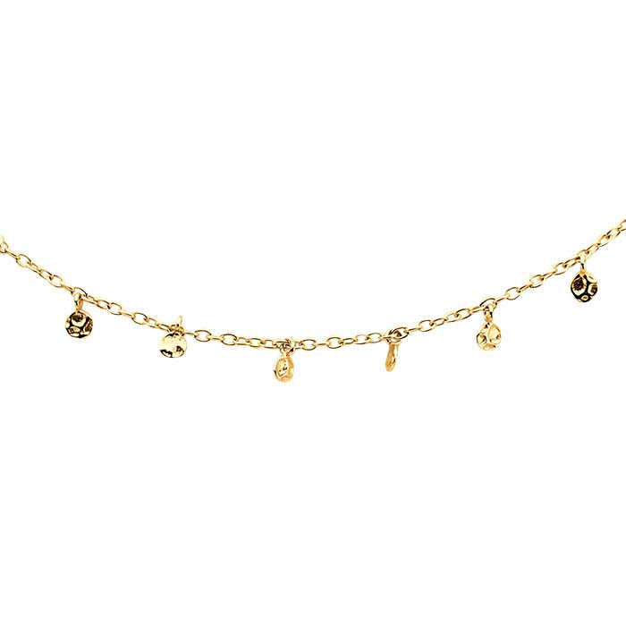 14K GOLD My Little Rocks Choker