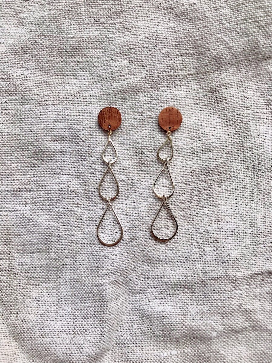 Hawaiian Raindrops Earrings