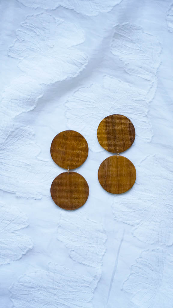 Queen Koa Earrings