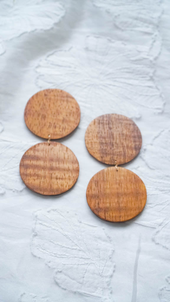 Queen Koa Earrings