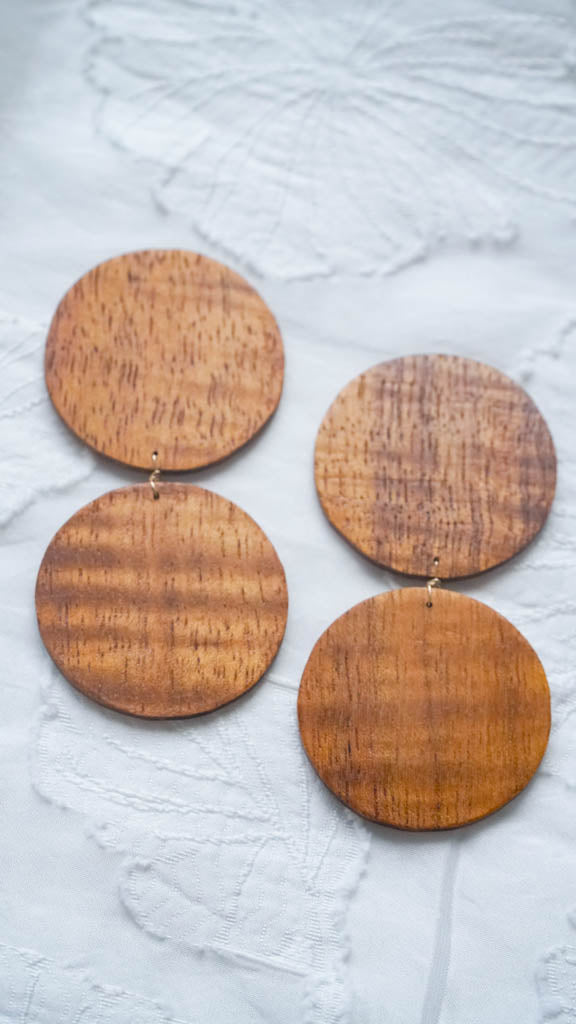 Queen Koa Earrings