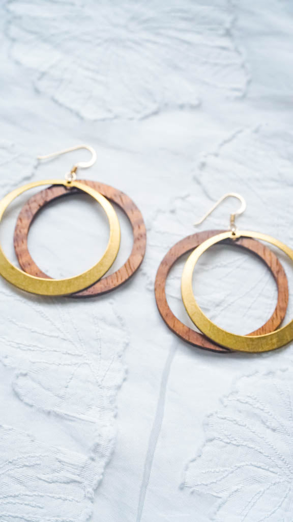 Dawn Hoops Earrings