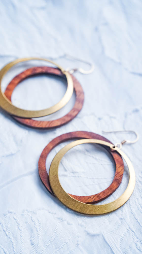 Dawn Hoops Earrings