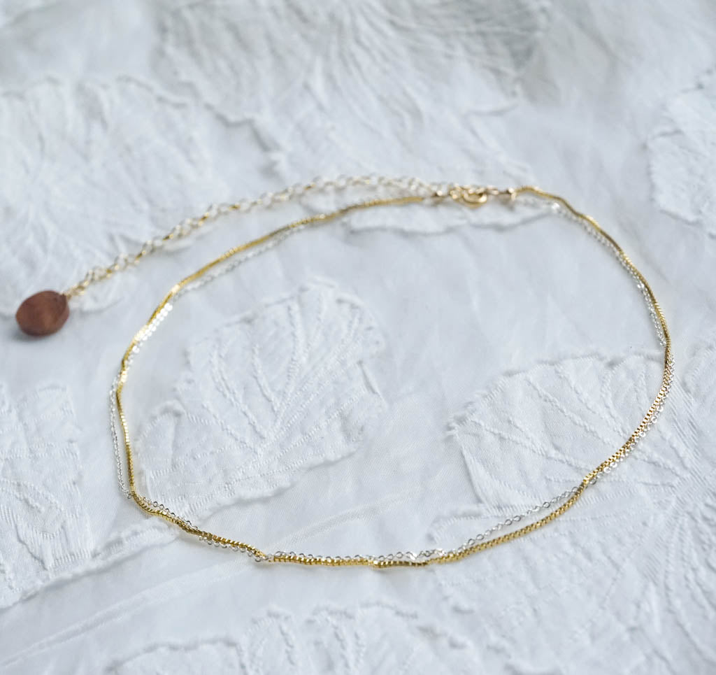 Gold Silver Water Choker