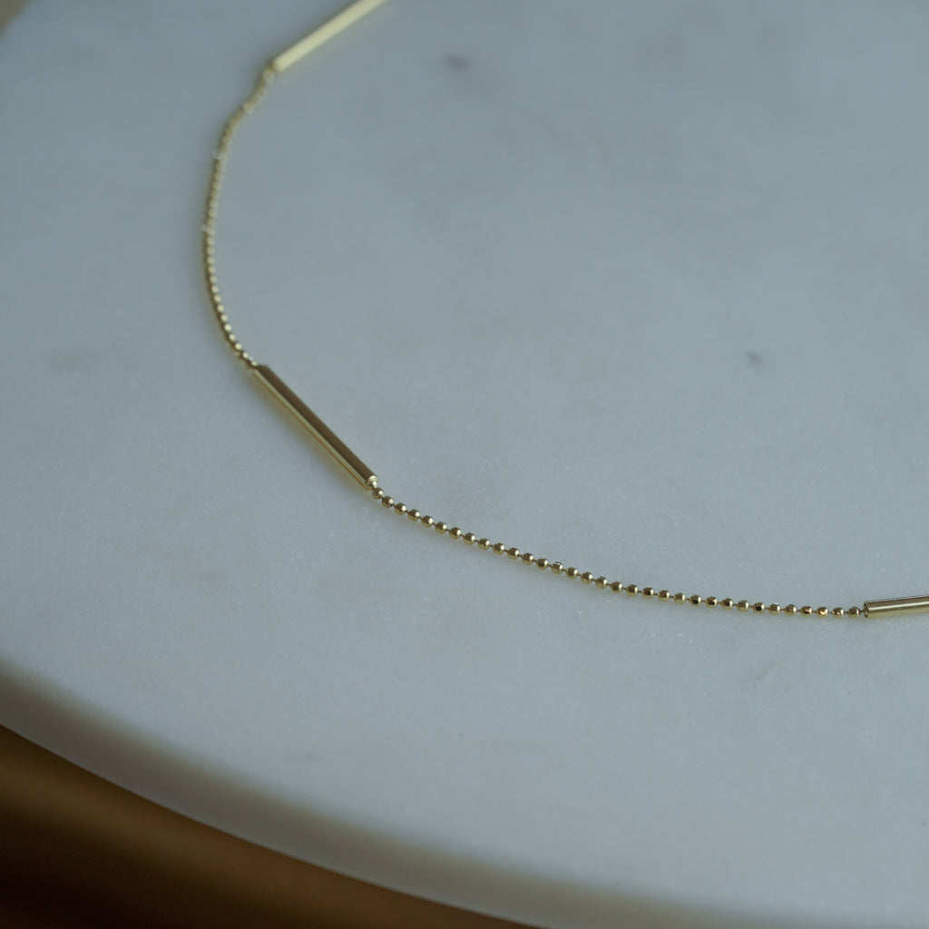 14K GOLD Ala Ala Choker