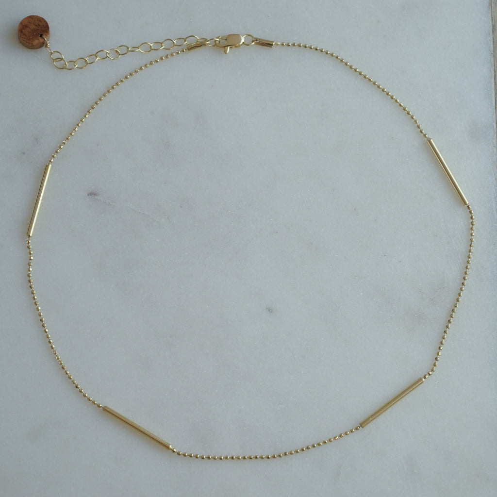 14K GOLD Ala Ala Choker