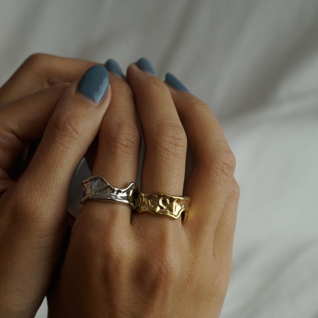 Orange Lava Ring