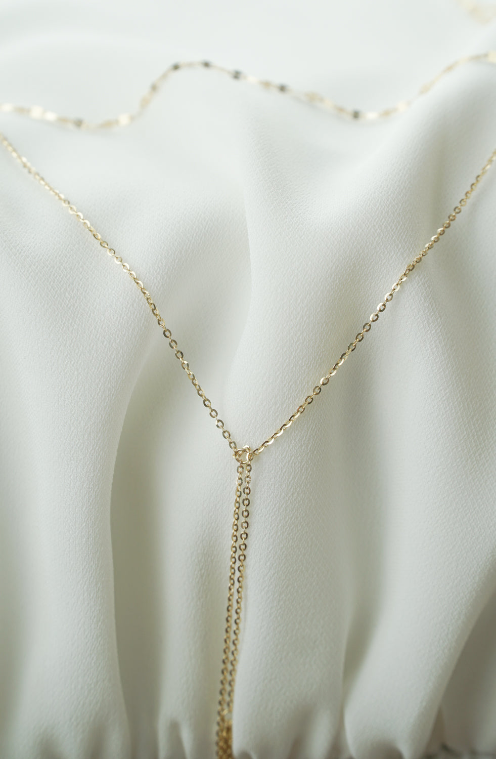 14K GOLD Pele's Tears Necklace