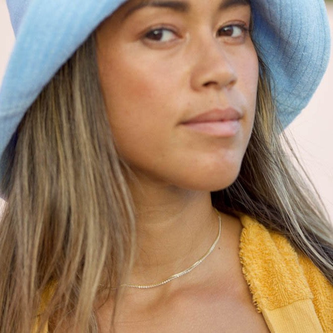 Gold Silver Water Choker