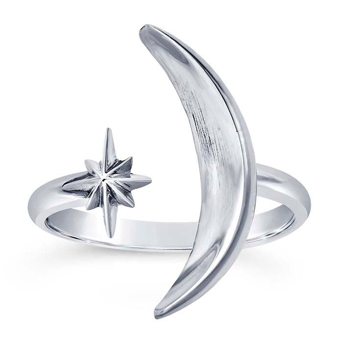 Silver sky ring